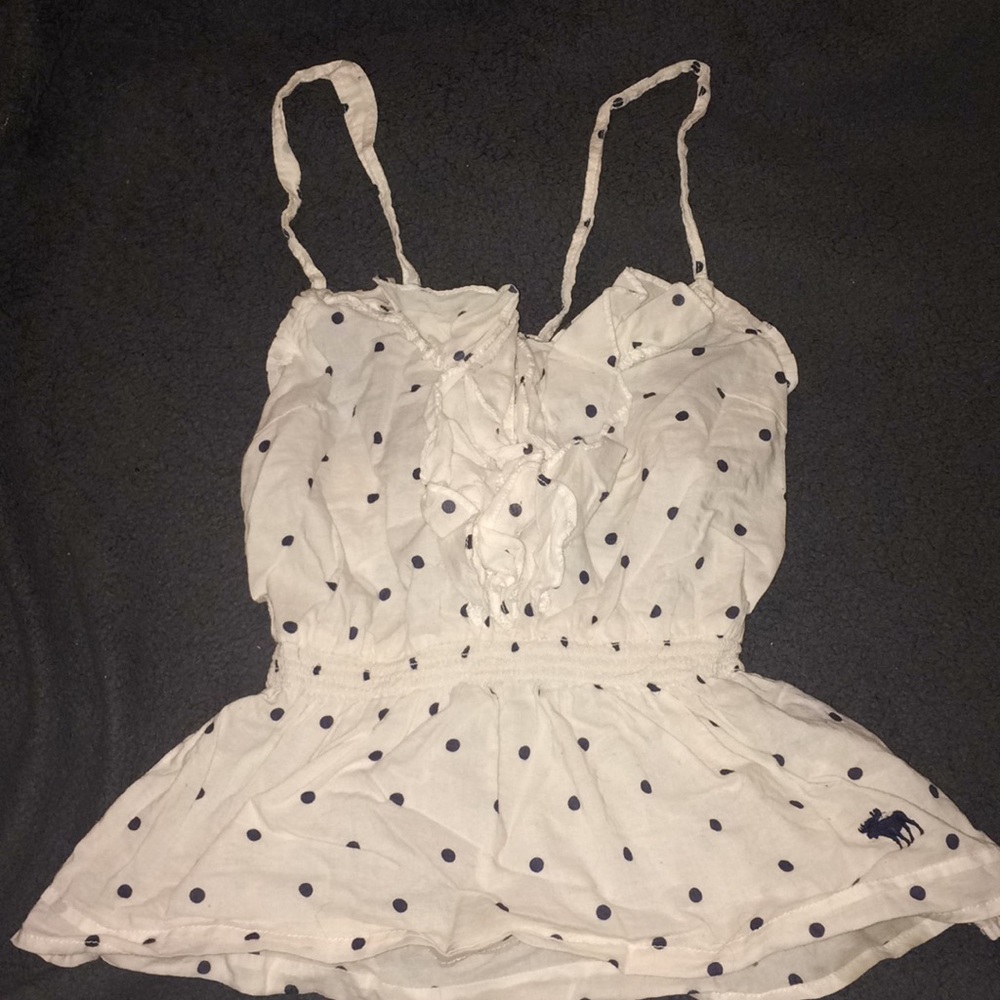 Pokadot Abercrombie Kids tank